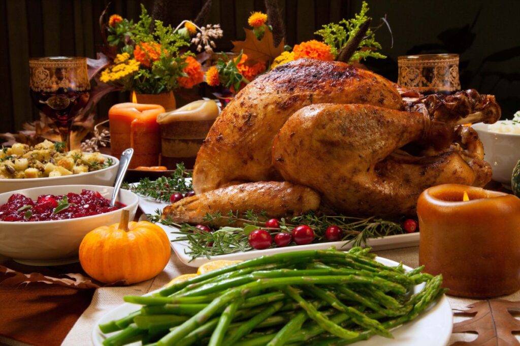 Beauty and Skin Care Tips for Thanksgiving - what to eat - turkey