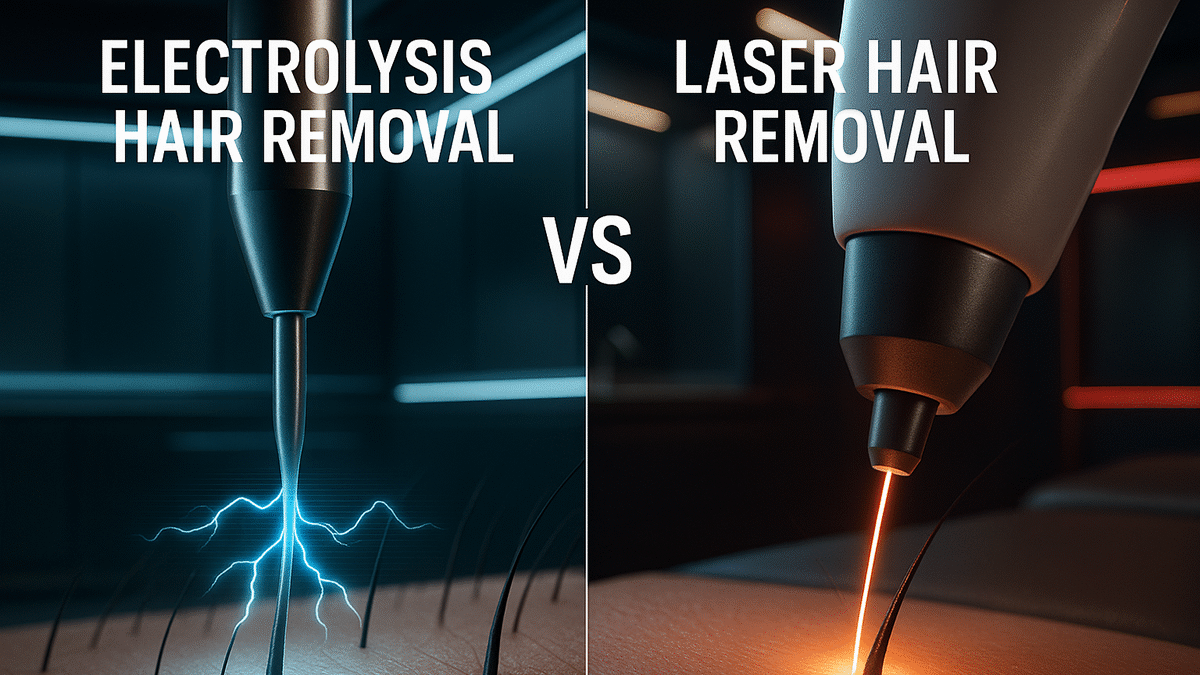 Electrolysis vs Laser Hair Removal: Which Treatment Is Best for Your Skin Type?