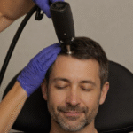 Alma TED Hair Restoration on a man head